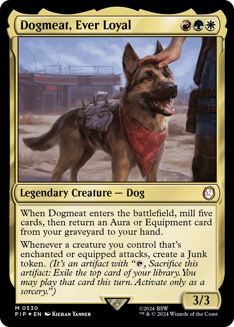 Dogmeat, Ever Loyal (Surge Foil) [Fallout] | GnG Games