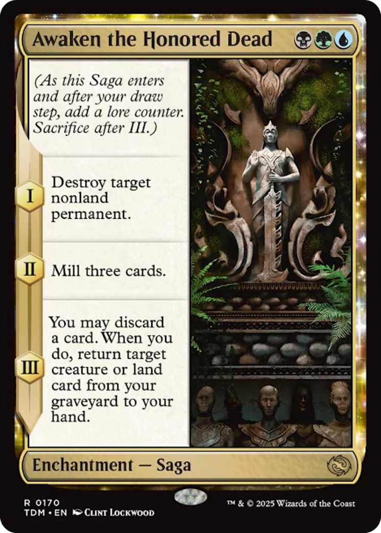 Awaken the Honored Dead [Tarkir: Dragonstorm] | GnG Games