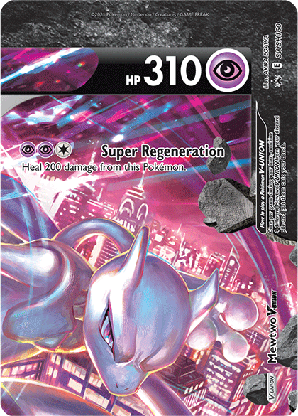 Mewtwo V-Union (SWSH160) [Sword & Shield: Black Star Promos] | GnG Games