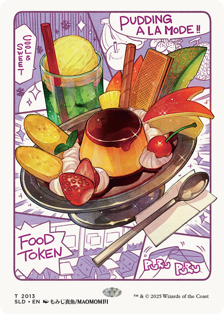 Food Token (2013) (Rainbow Foil) [Secret Lair Drop Series] | GnG Games