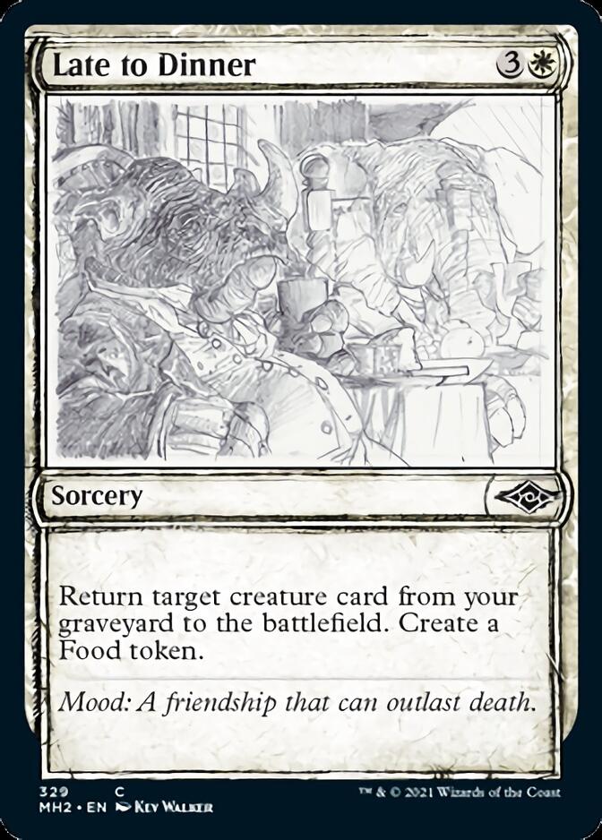 Late to Dinner (Sketch) [Modern Horizons 2] | GnG Games