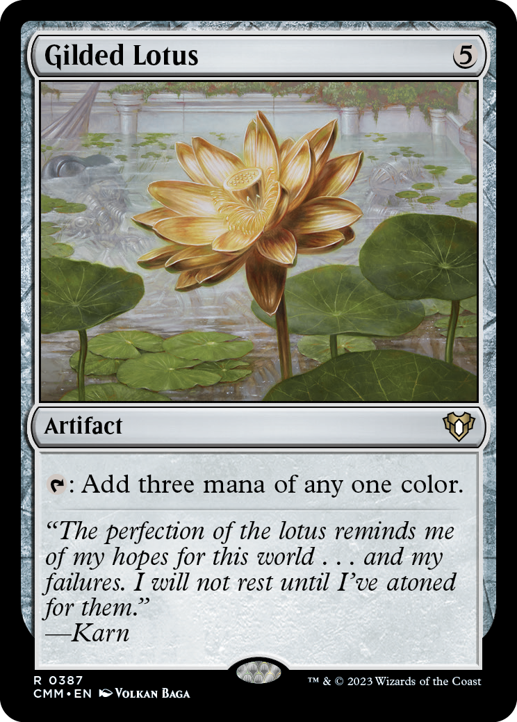 Gilded Lotus [Commander Masters] | GnG Games