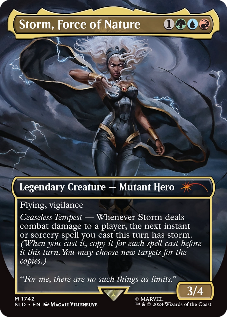 Storm, Force of Nature (Rainbow Foil) [Secret Lair Drop Series] | GnG Games