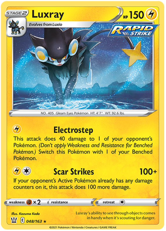 Luxray (048/163) [Sword & Shield: Battle Styles] | GnG Games