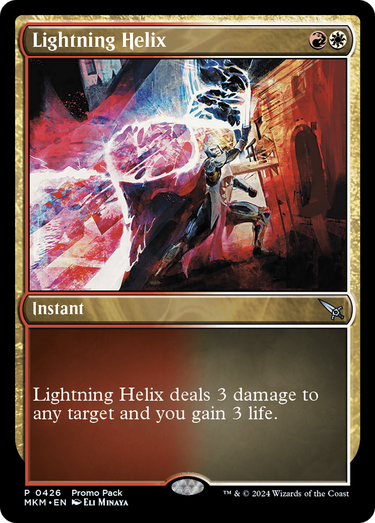 Lightning Helix (Promo Pack) [Murders at Karlov Manor Promos] | GnG Games