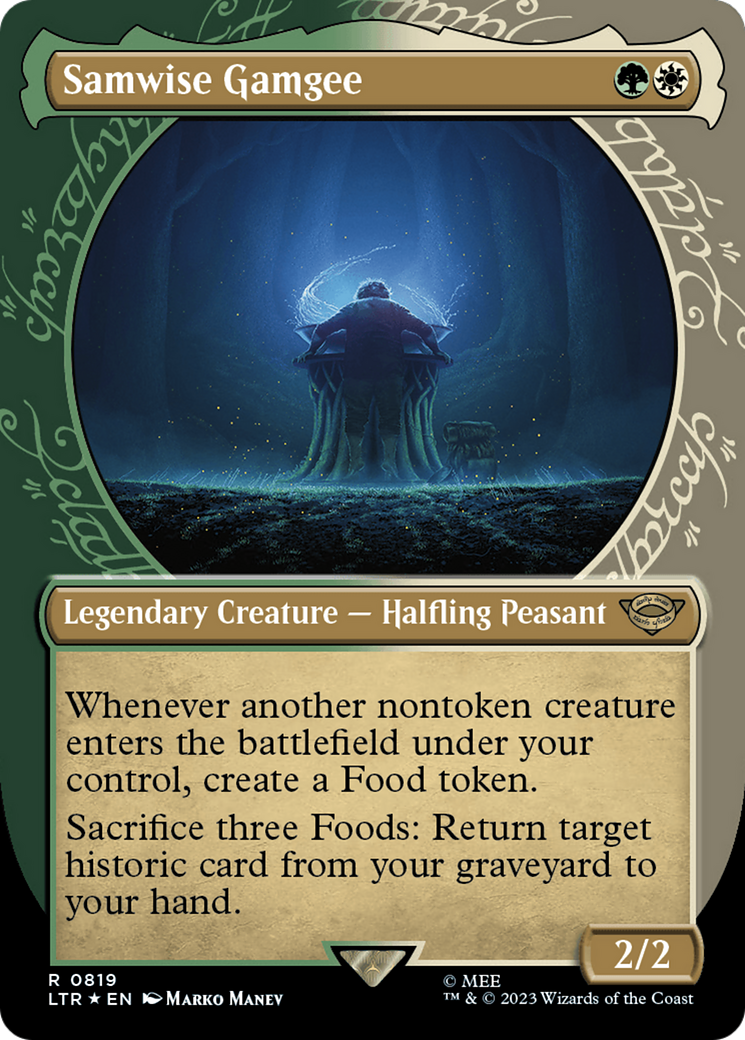 Samwise Gamgee (Showcase) (Surge Foil) [The Lord of the Rings: Tales of Middle-Earth] | GnG Games