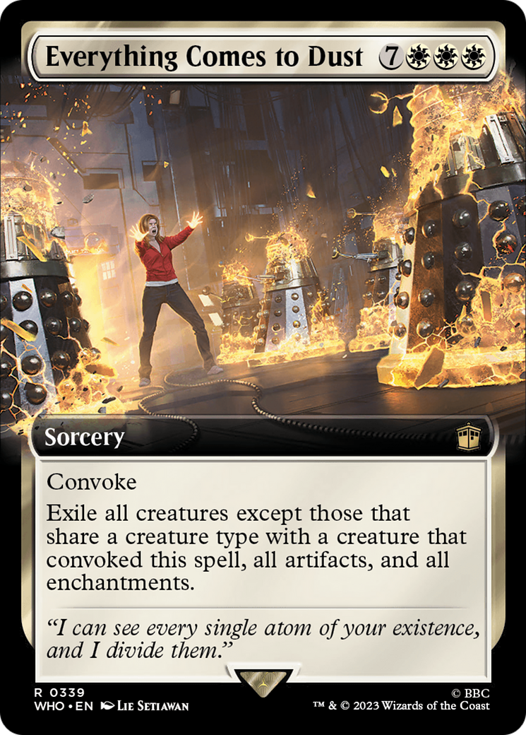 Everything Comes to Dust (Extended Art) [Doctor Who] | GnG Games