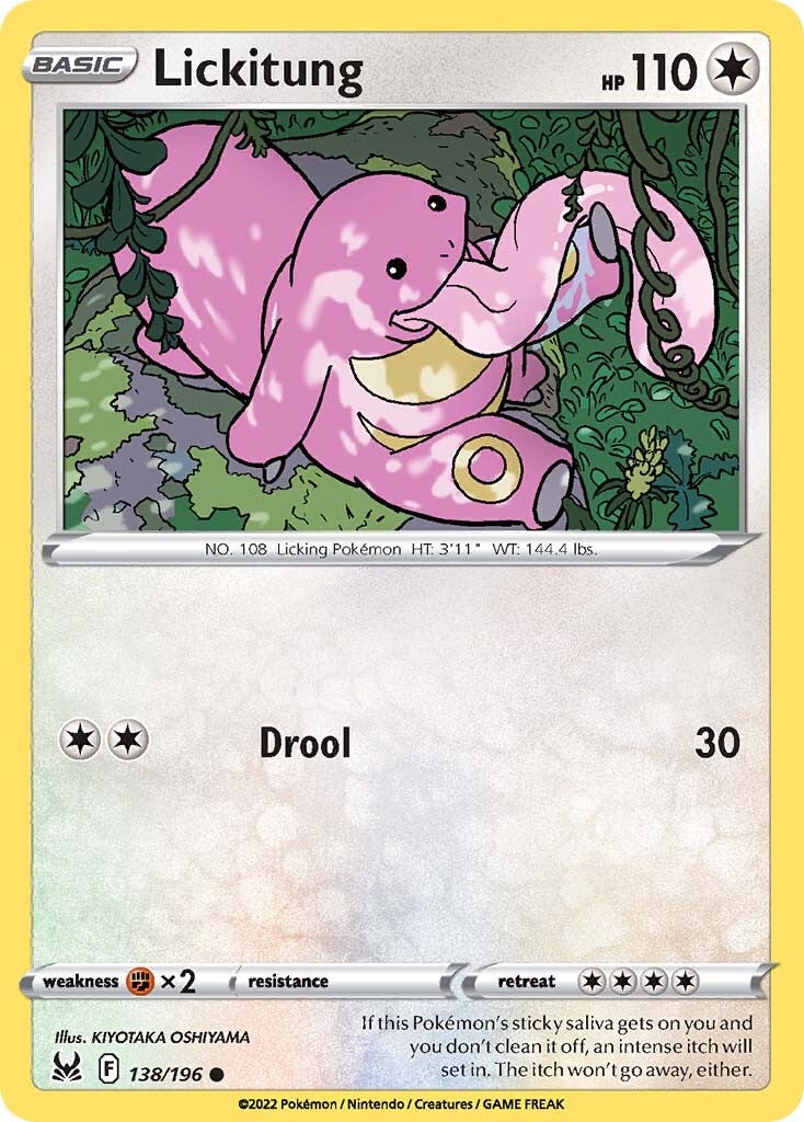 Lickitung (138/196) [Sword & Shield: Lost Origin] | GnG Games