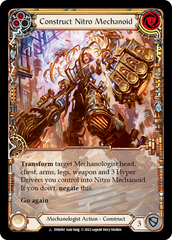 Construct Nitro Mechanoid // Nitro Mechanoid (Marvel) [DYN092] (Dynasty)  Cold Foil | GnG Games