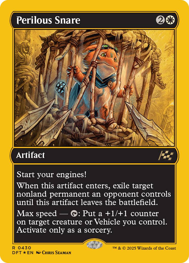 Perilous Snare (First-Place Foil) [Aetherdrift] | GnG Games