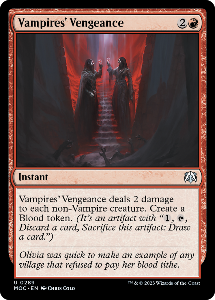 Vampires' Vengeance [March of the Machine Commander] | GnG Games