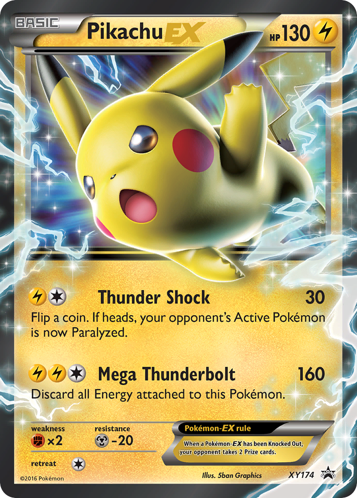 Pikachu EX (XY174) [XY: Black Star Promos] | GnG Games