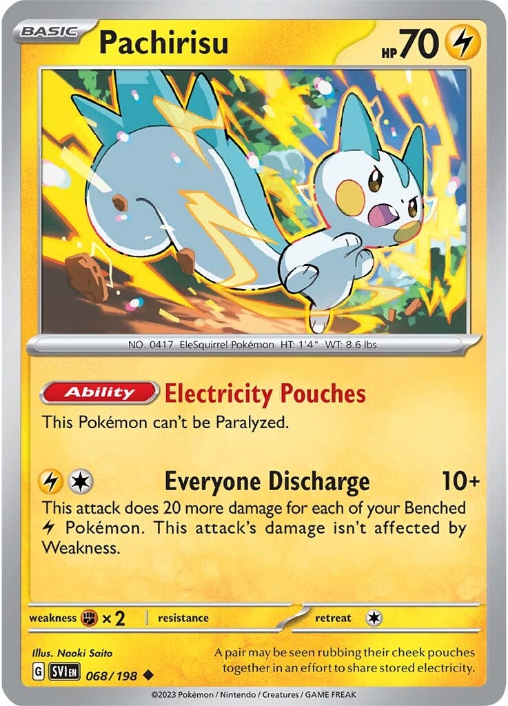 Pachirisu (068/198) [Scarlet & Violet: Base Set] | GnG Games