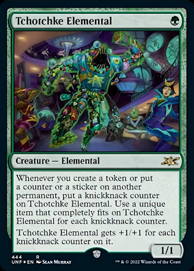 Tchotchke Elemental (Galaxy Foil) [Unfinity] | GnG Games