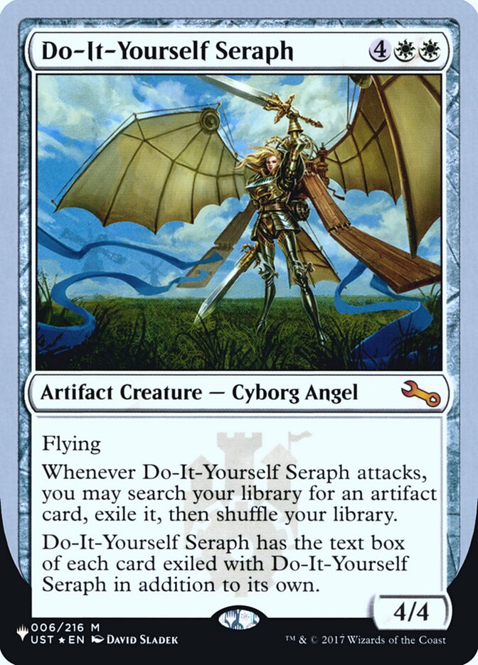 Do-It-Yourself Seraph (Unfinity Foil Edition) [The List] | GnG Games