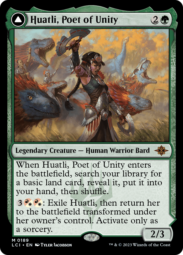 Huatli, Poet of Unity // Roar of the Fifth People [The Lost Caverns of Ixalan] | GnG Games