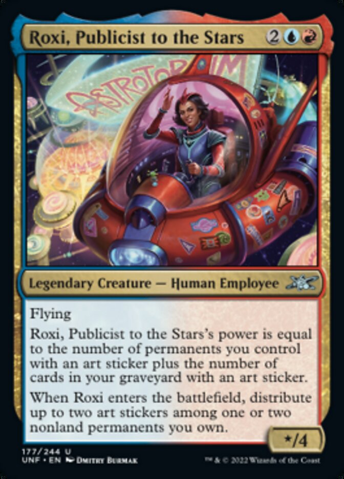 Roxi, Publicist to the Stars [Unfinity] | GnG Games