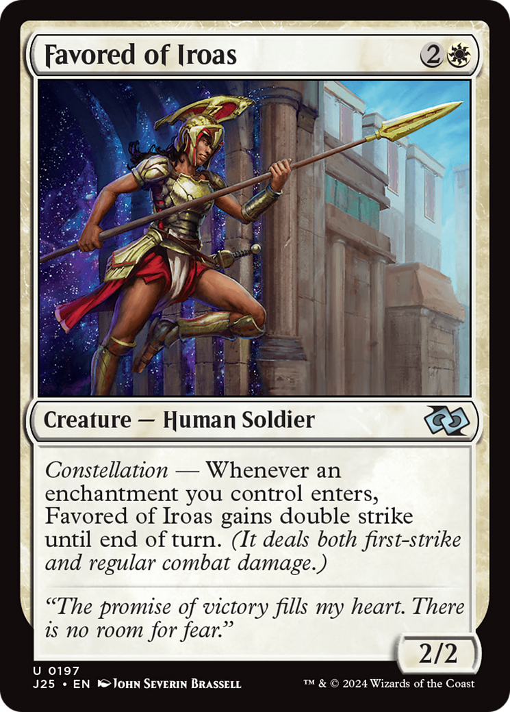 Favored of Iroas [Foundations Jumpstart] | GnG Games