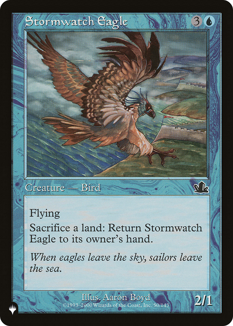 Stormwatch Eagle [The List] | GnG Games