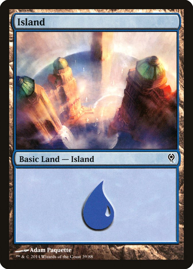 Island (39) [Duel Decks: Jace vs. Vraska] | GnG Games