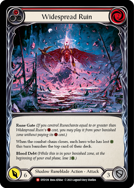 Widespread Ruin [DTD139] (Dusk Till Dawn)  Rainbow Foil | GnG Games