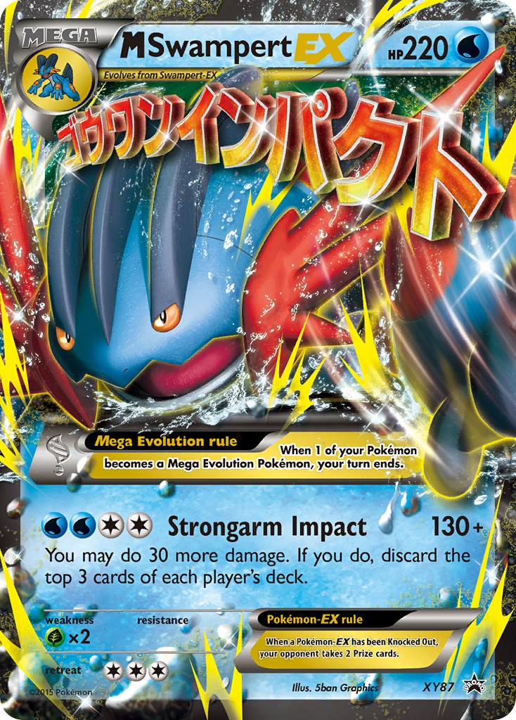 M Swampert EX (XY87) [XY: Black Star Promos] | GnG Games