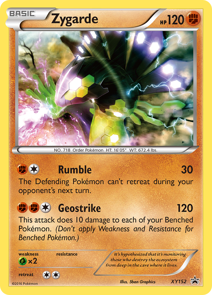 Zygarde (XY152) [XY: Black Star Promos] | GnG Games