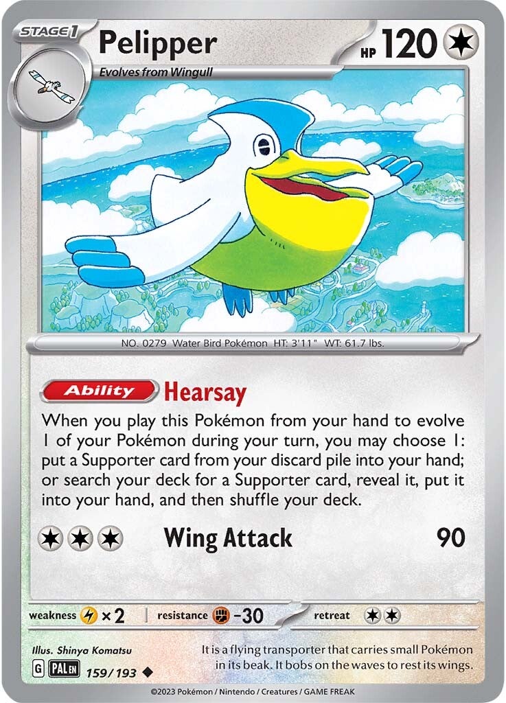 Pelipper (159/193) [Scarlet & Violet: Paldea Evolved] | GnG Games