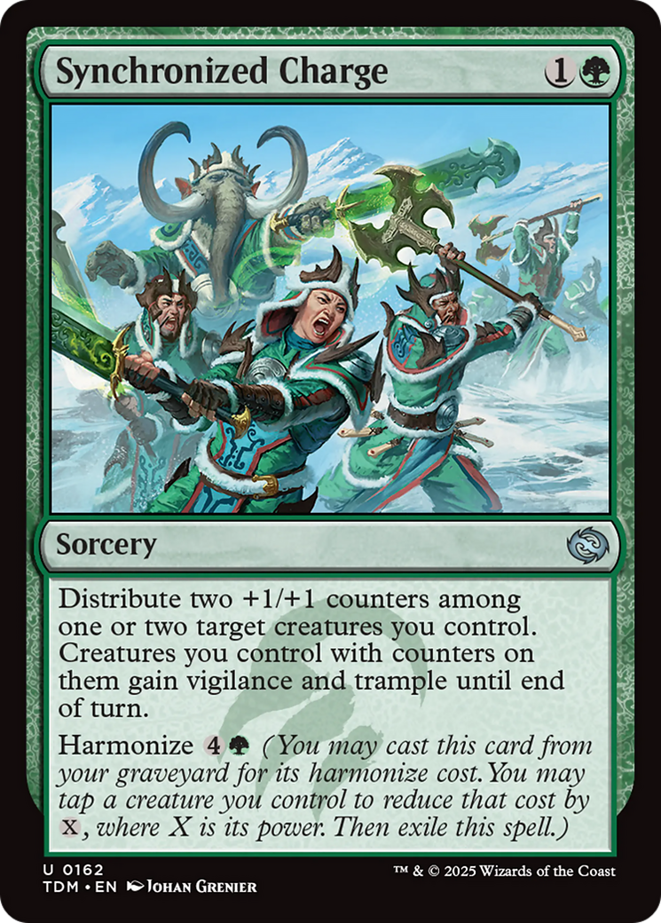 Synchronized Charge [Tarkir: Dragonstorm] | GnG Games