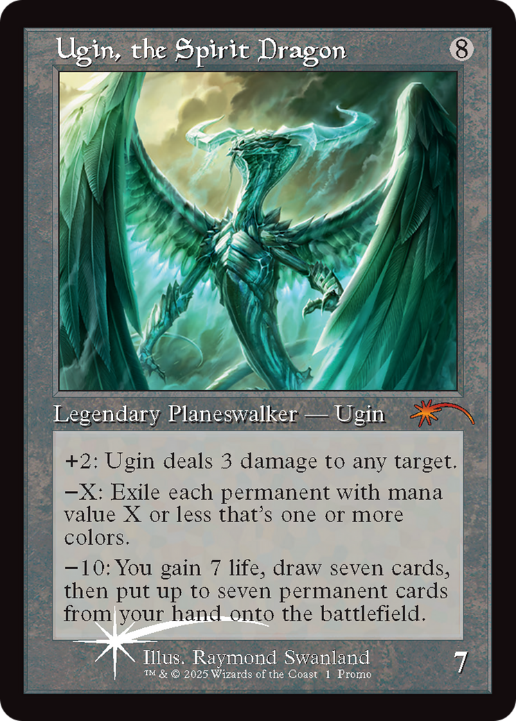 Ugin, the Spirit Dragon (Retro Frame) [Secret Lair Drop Series] | GnG Games