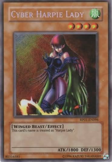 Cyber Harpie Lady [RP01-EN096] Secret Rare | GnG Games