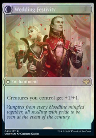 Wedding Announcement // Wedding Festivity [Innistrad: Crimson Vow Prerelease Promos] | GnG Games