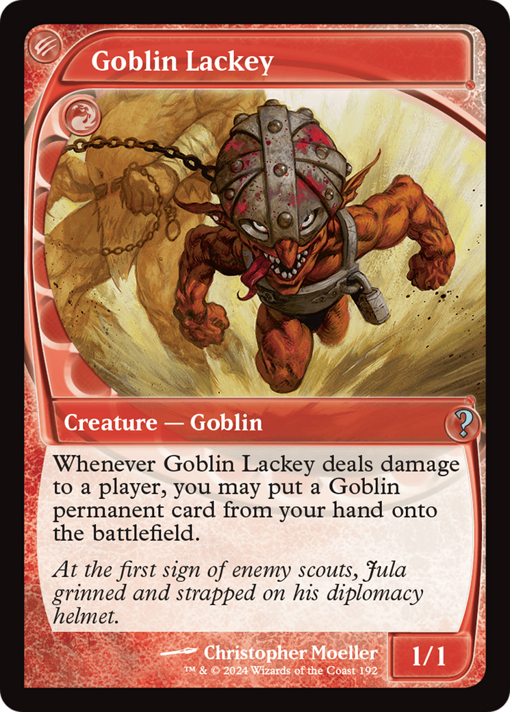 Goblin Lackey (Future Sight) [Mystery Booster 2] | GnG Games