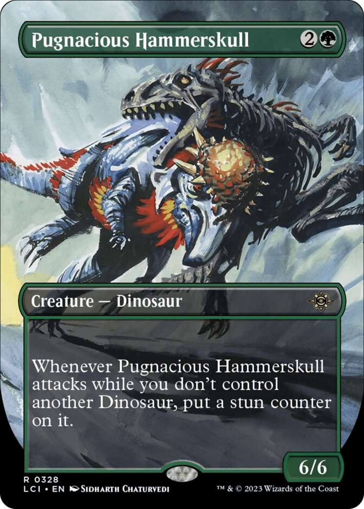 Pugnacious Hammerskull (Borderless) [The Lost Caverns of Ixalan] | GnG Games