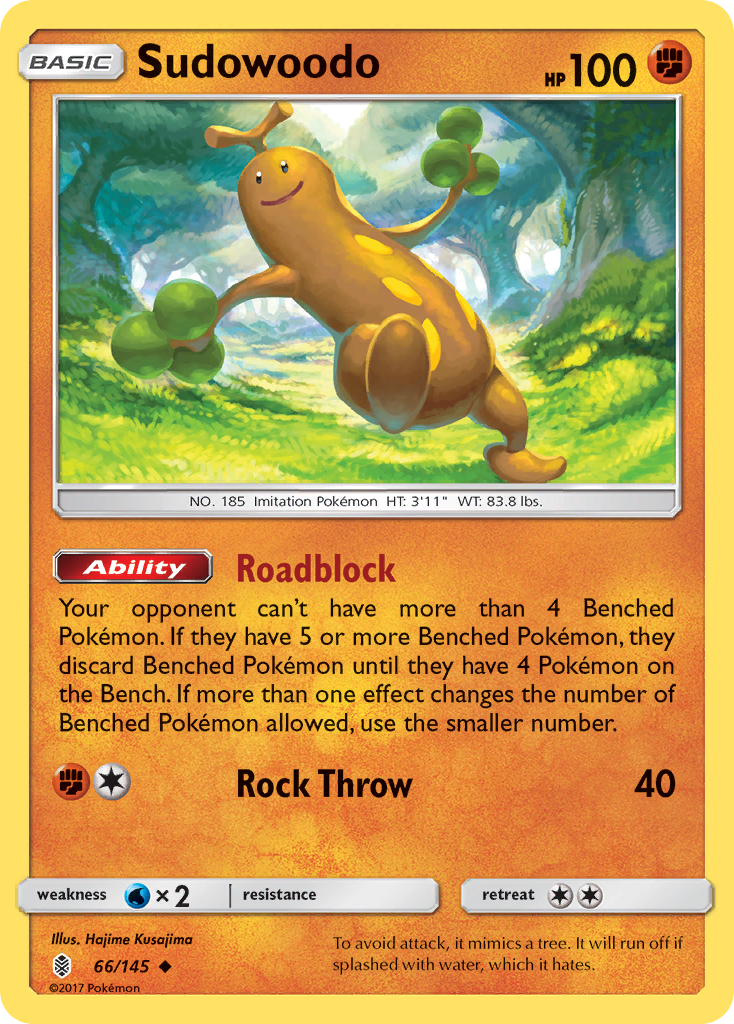 Sudowoodo (66/145) [Sun & Moon: Guardians Rising] | GnG Games