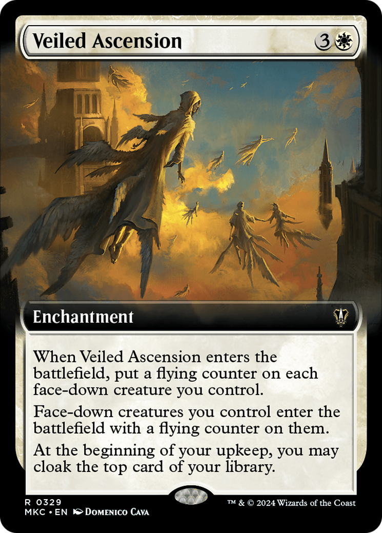 Veiled Ascension (Extended Art) [Murders at Karlov Manor Commander] | GnG Games