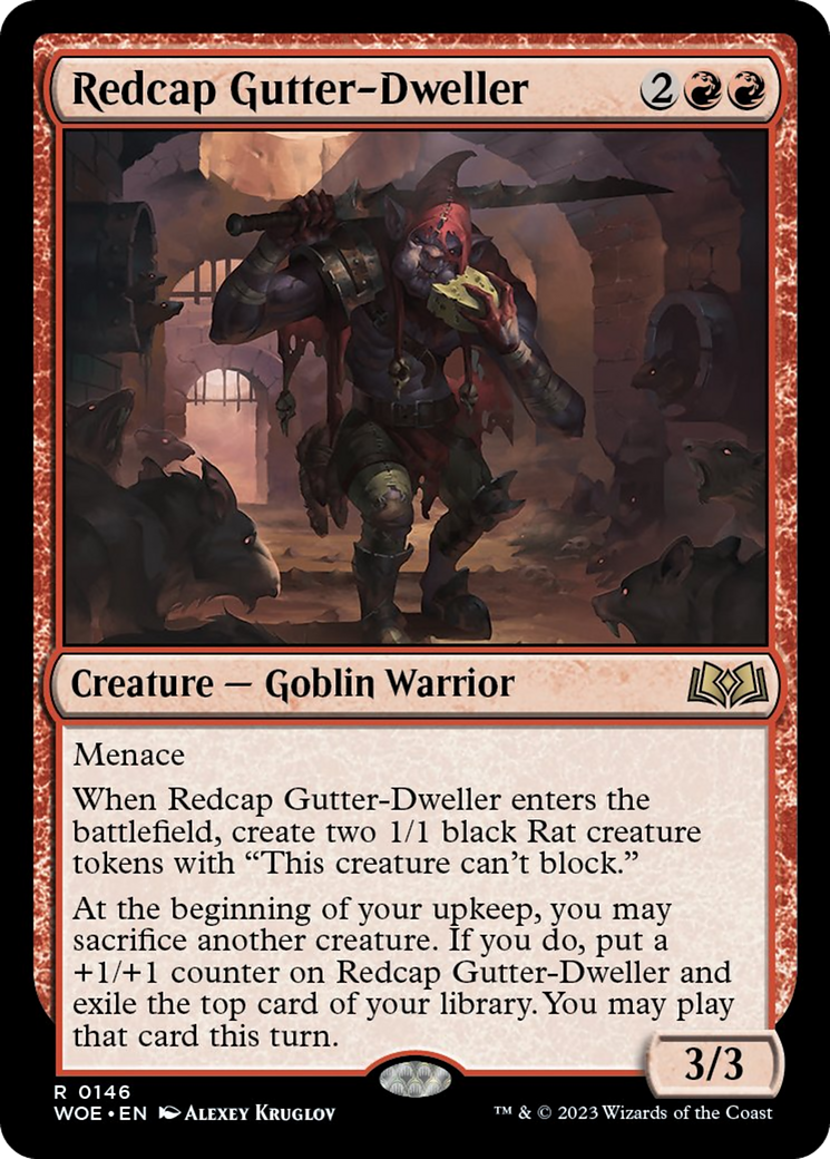 Redcap Gutter-Dweller [Wilds of Eldraine] | GnG Games