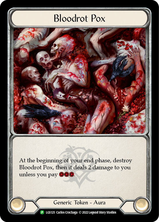 Bloodrot Pox // Frailty [LGS125 // LGS126] (Promo)  Cold Foil | GnG Games