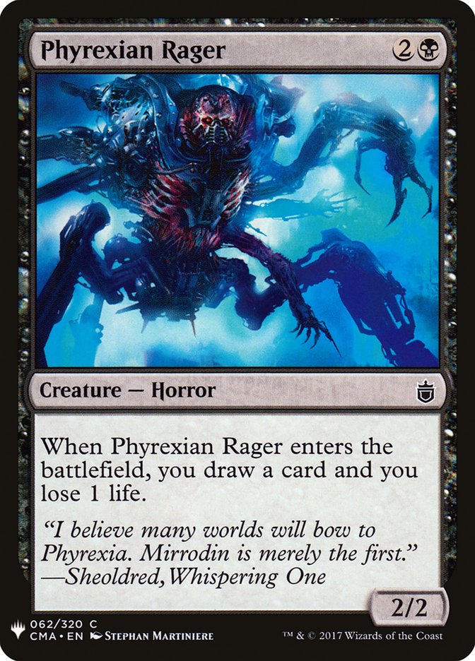 Phyrexian Rager [Mystery Booster] | GnG Games