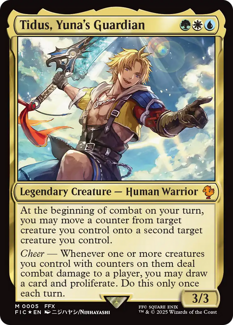 Tidus, Yuna's Guardian [FINAL FANTASY Commander] | GnG Games