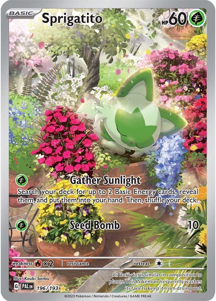 Sprigatito (196/193) [Scarlet & Violet: Paldea Evolved] | GnG Games