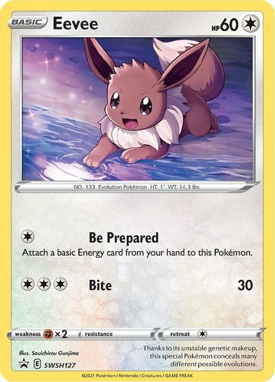 Eevee (SWSH127) [Sword & Shield: Black Star Promos] | GnG Games