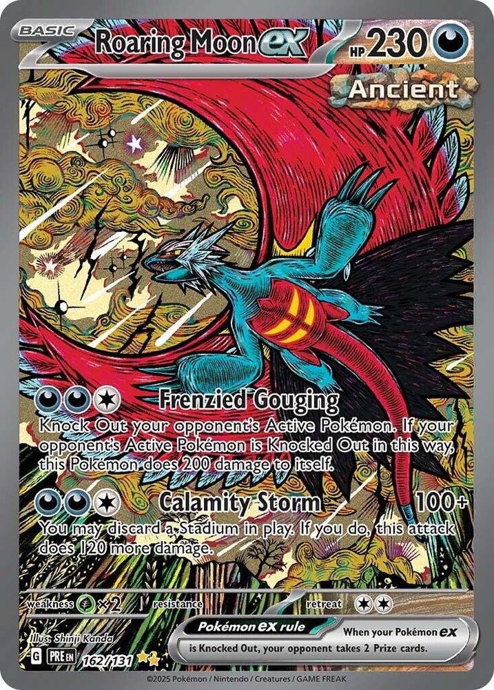 Roaring Moon ex (162/131) [Scarlet & Violet: Prismatic Evolutions] | GnG Games