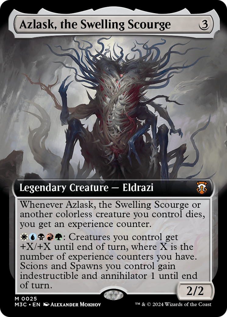 Azlask, the Swelling Scourge (Extended Art) [Modern Horizons 3 Commander] | GnG Games