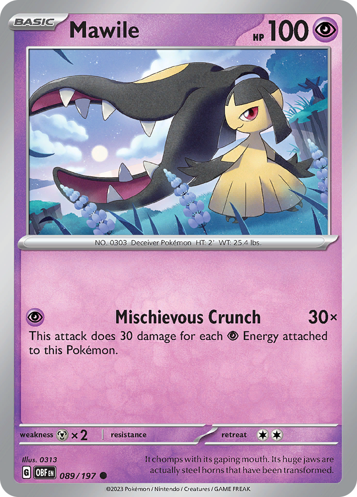 Mawile (089/197) [Scarlet & Violet: Obsidian Flames] | GnG Games