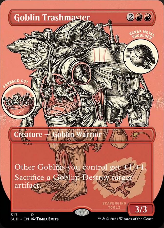 Goblin Trashmaster (Borderless Foil Etched) [Secret Lair Drop Series] | GnG Games