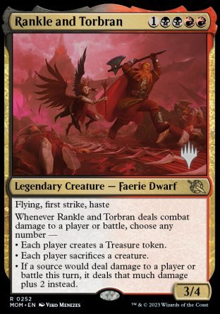 Rankle and Torbran (Promo Pack) [March of the Machine Promos] | GnG Games