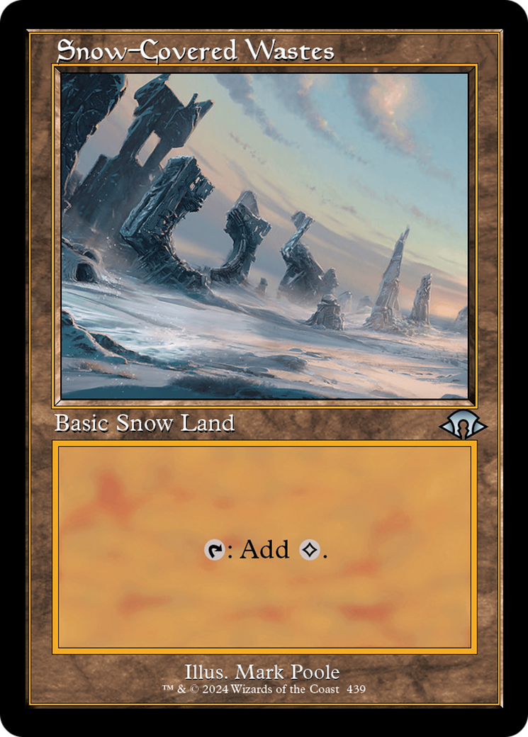 Snow-Covered Wastes (Retro) [Modern Horizons 3] | GnG Games