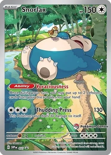 Snorlax (051) (Pokemon Center) [Scarlet & Violet: Black Star Promos] | GnG Games