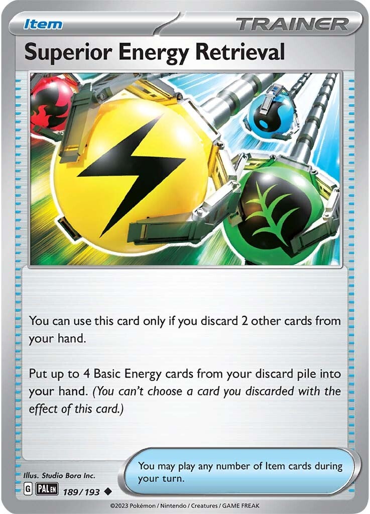 Superior Energy Retrieval (189/193) [Scarlet & Violet: Paldea Evolved] | GnG Games